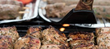 Taze sebze ile iştah açıcı et