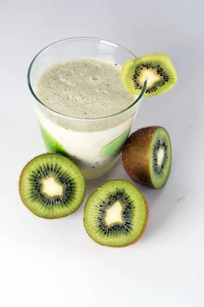 Smoothie Kiwi Healthy Eating Concept — Stock Photo, Image