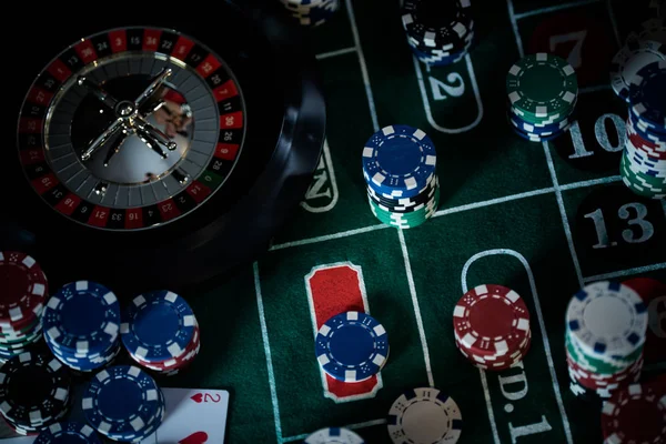 Casino Concepto Juegos Azar — Foto de Stock