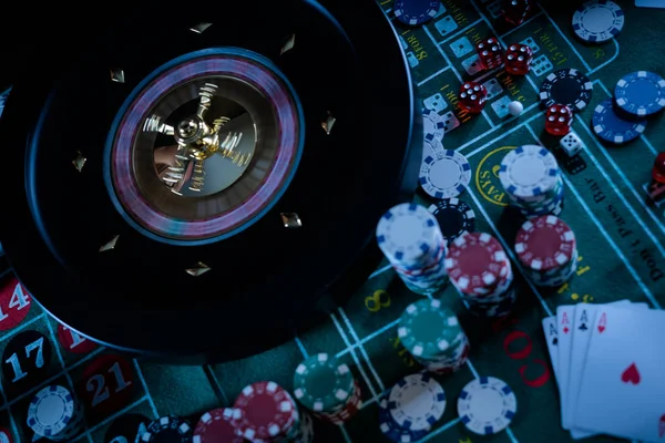 Casino Concetto Giochi Azzardo — Foto Stock