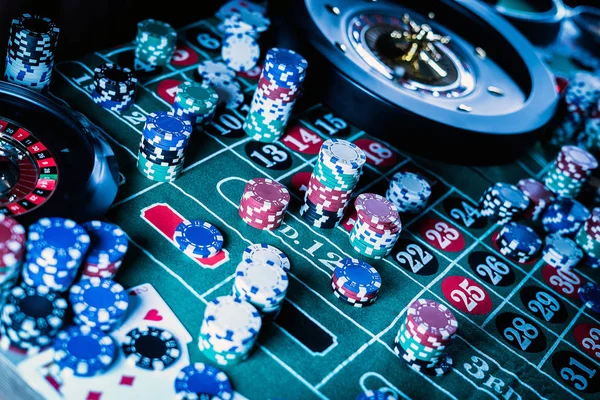 Casino Concepto Juegos Azar — Foto de Stock