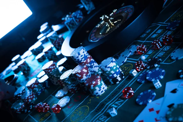 Casino Gambling Games Concept — Stock Photo, Image