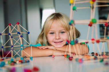 geometrik şekiller, yapmak çocuk mühendislik ve kök