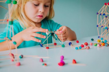 geometrik şekiller, yapmak çocuk mühendislik ve kök
