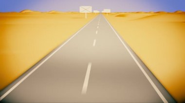 Reklam Olmayan Yol 'da Sürüş, Boykot Reklamları Animasyonu