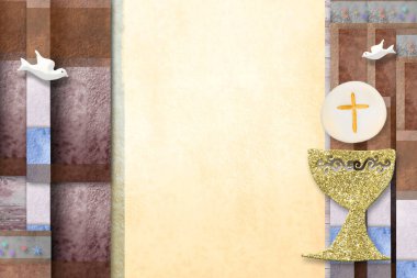 ilk Komünyon davetiye.