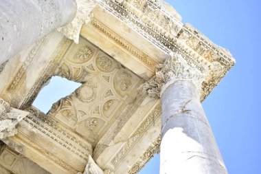 Sagalassos, Türkiye 'nin güneybatısındaki arkeolojik bölge. Nymphaeum.