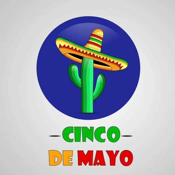 Ilustração Fundo Para Cinco Mayo —  Vetores de Stock