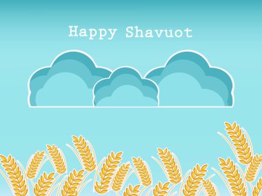 Shavuot arka plan unsurları gösteren resim