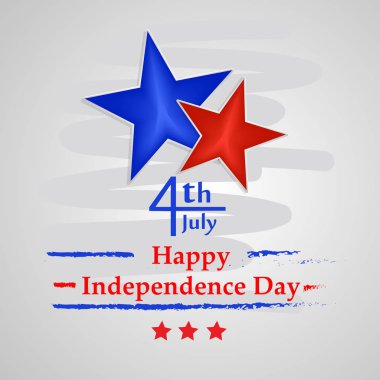 Arka plan illüstrasyon için ABD Bağımsızlık günü