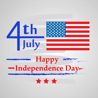 Arka plan illüstrasyon için ABD Bağımsızlık günü