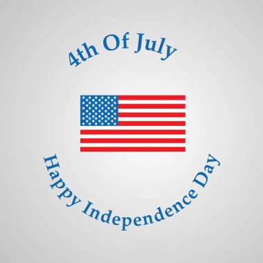 Arka plan illüstrasyon için ABD Bağımsızlık günü