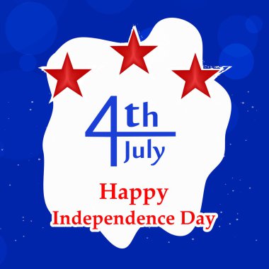 Arka plan illüstrasyon için ABD Bağımsızlık günü