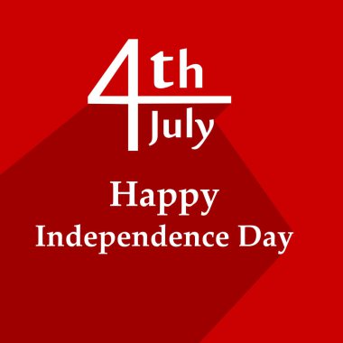 Arka plan illüstrasyon için ABD Bağımsızlık günü