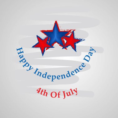 Arka plan illüstrasyon için ABD Bağımsızlık günü