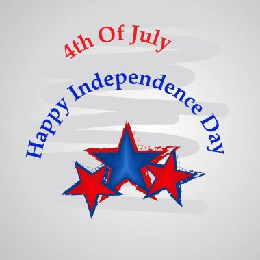 Arka plan illüstrasyon için ABD Bağımsızlık günü