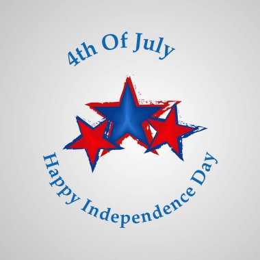 Arka plan illüstrasyon için ABD Bağımsızlık günü