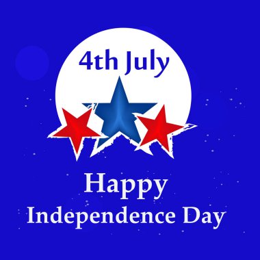 Arka plan illüstrasyon için ABD Bağımsızlık günü