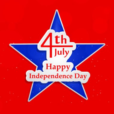 Arka plan illüstrasyon için ABD Bağımsızlık günü