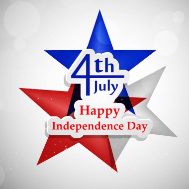 Arka plan illüstrasyon için ABD Bağımsızlık günü