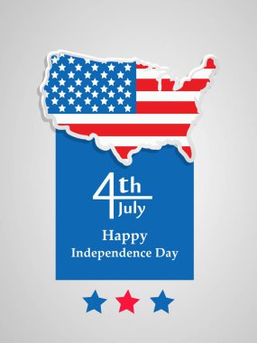 Arka plan illüstrasyon için ABD Bağımsızlık günü