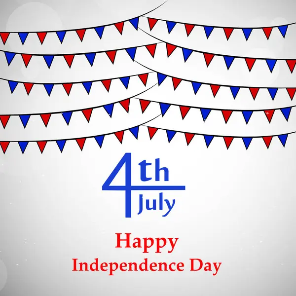 Arka plan illüstrasyon için ABD Bağımsızlık günü