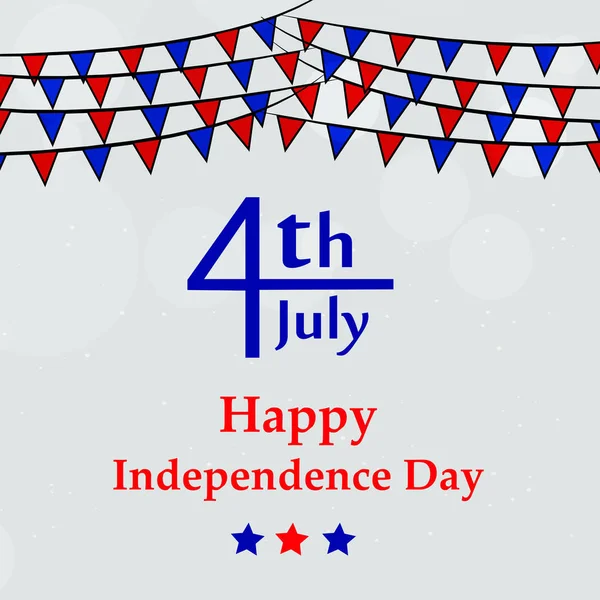 Arka plan illüstrasyon için ABD Bağımsızlık günü