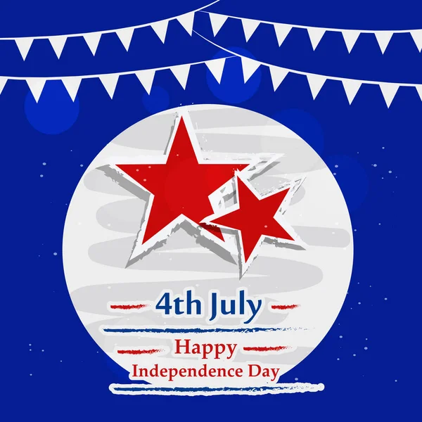 Arka plan illüstrasyon için ABD Bağımsızlık günü