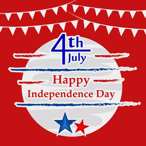 Arka plan illüstrasyon için ABD Bağımsızlık günü