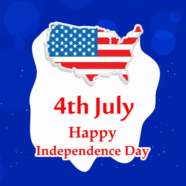 Arka plan illüstrasyon için ABD Bağımsızlık günü