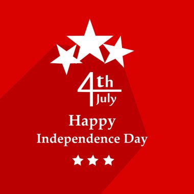 Arka plan illüstrasyon için ABD Bağımsızlık günü