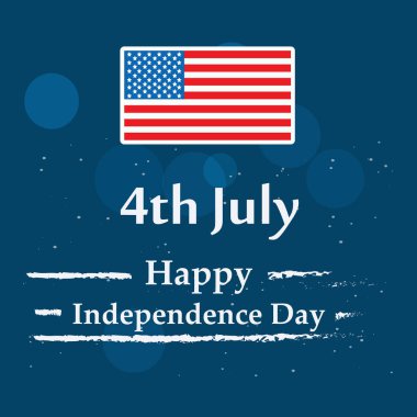 Arka plan illüstrasyon için ABD Bağımsızlık günü