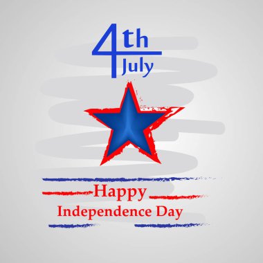 Arka plan illüstrasyon için ABD Bağımsızlık günü