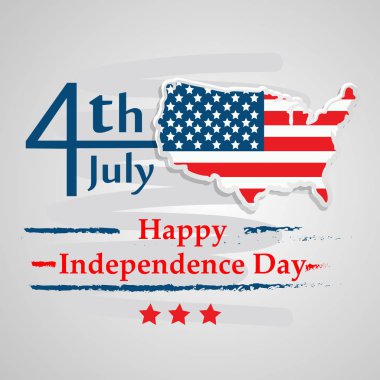 Arka plan illüstrasyon için ABD Bağımsızlık günü