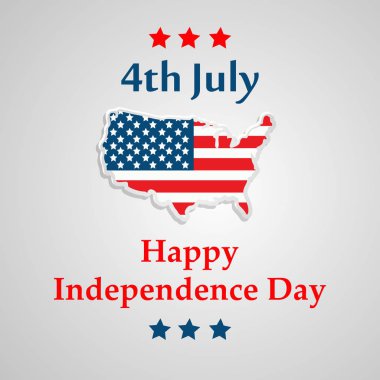 Arka plan illüstrasyon için ABD Bağımsızlık günü