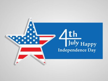 Arka plan illüstrasyon için ABD Bağımsızlık günü