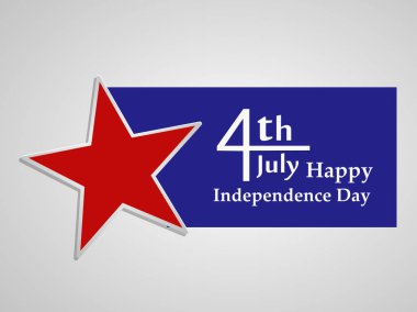 Arka plan illüstrasyon için ABD Bağımsızlık günü