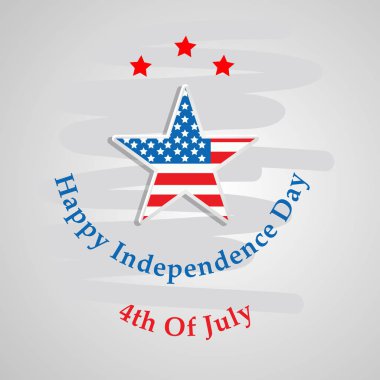 Arka plan illüstrasyon için ABD Bağımsızlık günü