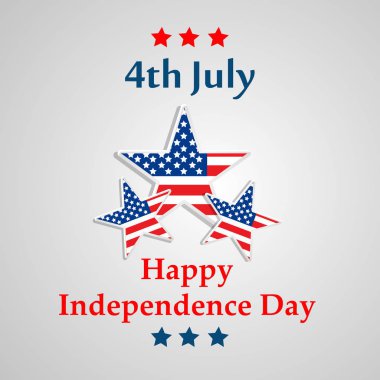 Arka plan illüstrasyon için ABD Bağımsızlık günü