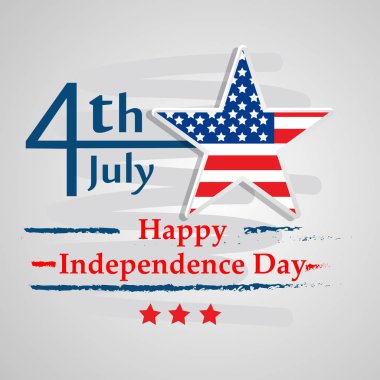 Arka plan illüstrasyon için ABD Bağımsızlık günü