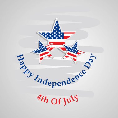 Arka plan illüstrasyon için ABD Bağımsızlık günü