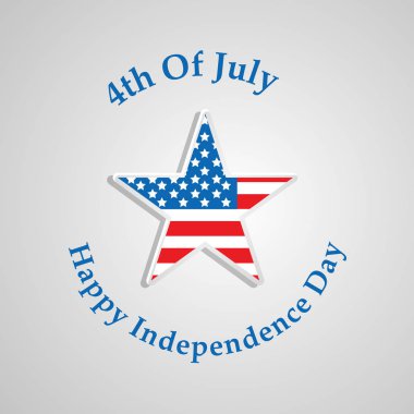 Arka plan illüstrasyon için ABD Bağımsızlık günü