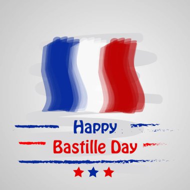 Arka plan illüstrasyon için Fransa Bastille günü