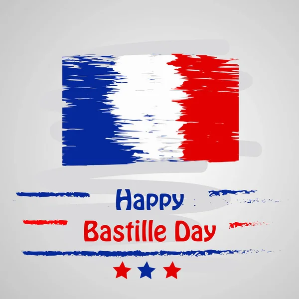 Afbeelding Van Achtergrond Voor Frankrijk Bastille Day — Stockvector
