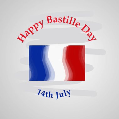 Arka plan illüstrasyon için Fransa Bastille günü
