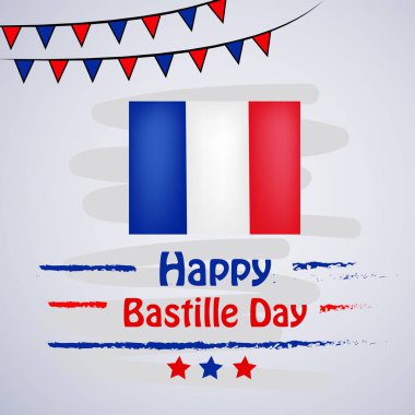 Arka plan illüstrasyon için Fransa Bastille günü
