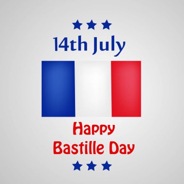 Arka plan illüstrasyon için Fransa Bastille günü