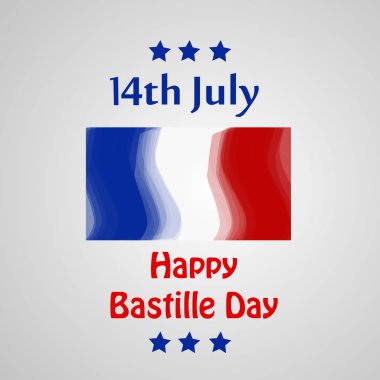 Arka plan illüstrasyon için Fransa Bastille günü