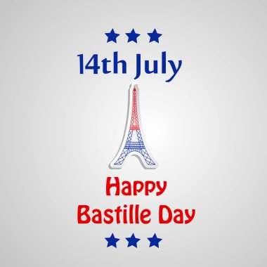 Arka plan illüstrasyon için Fransa Bastille günü