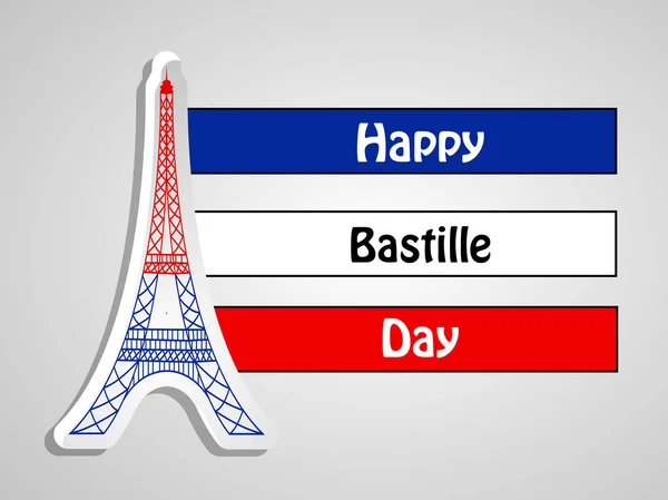 Obrázek Pozadí Pro Francii Bastille Day — Stockový vektor
